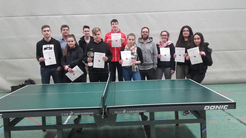 BOS – Schüler nehmen bei den Tischtennis-Schulmeisterschaften der Stefan-Andres Realschule plus Schweich teil